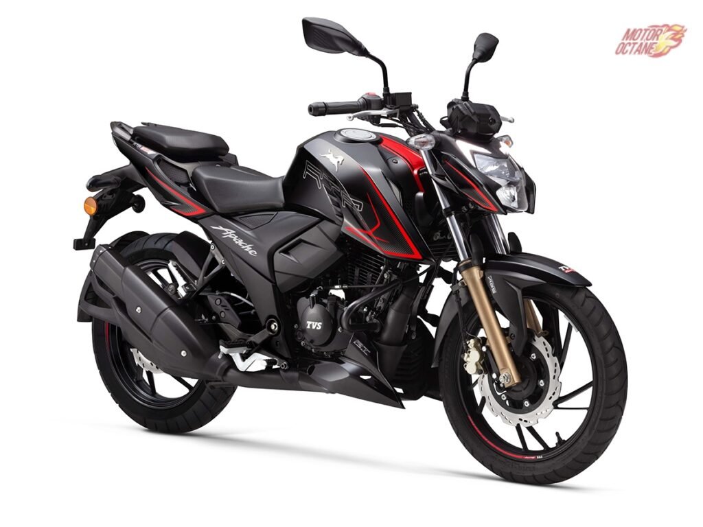 TVS apache RTR 200 4V now cheaper and more fun