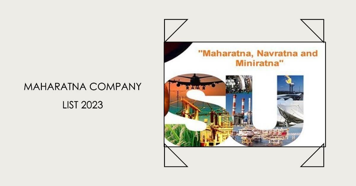 Maharatna Company List 2023